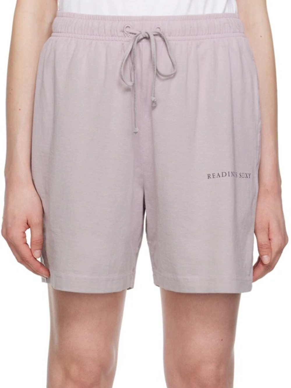 Acne Studios Reading Is Sexy Purple Drawstring Shorts Unisex Medium Casual
